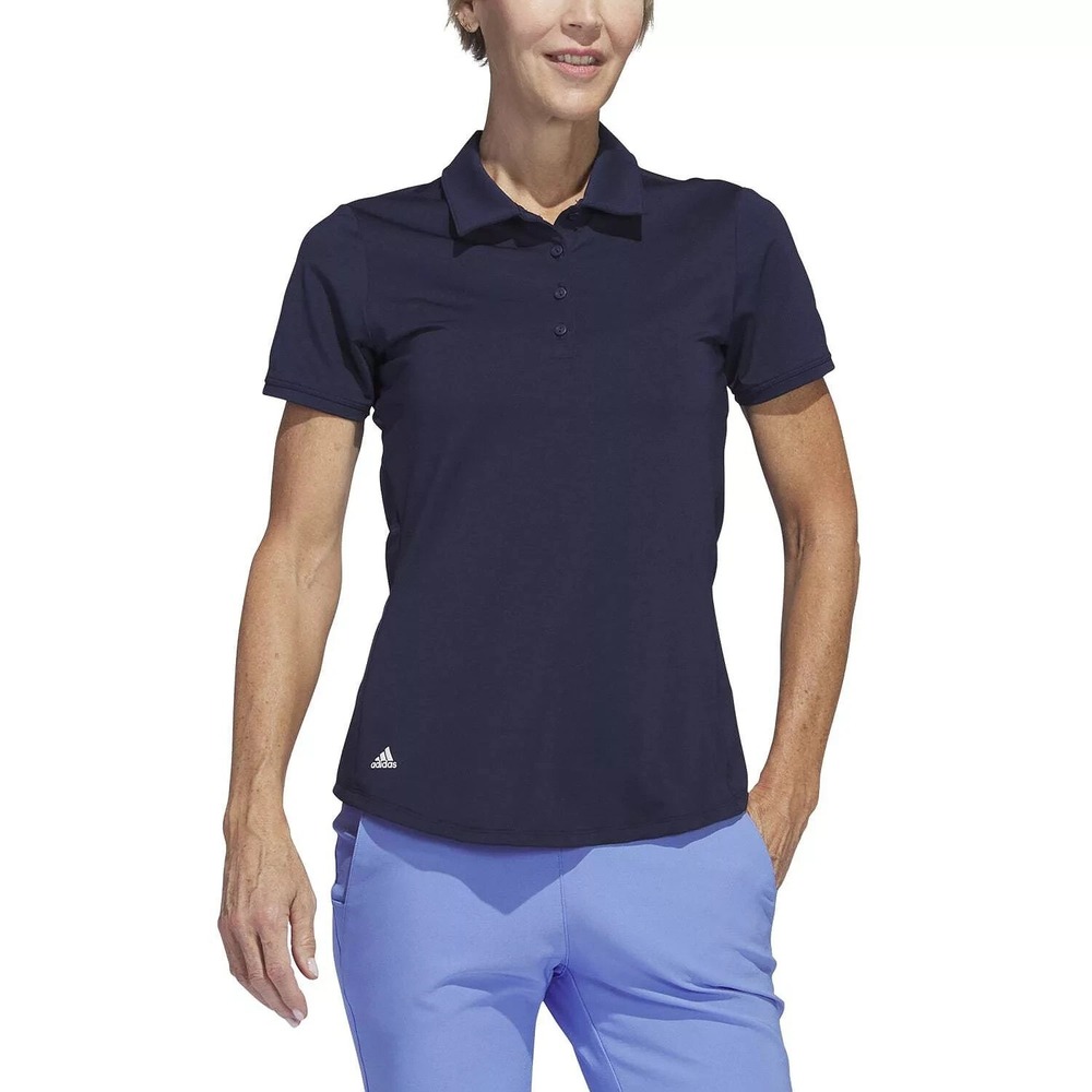 Adidas‎ GL6705 Women's Ultimate365 Primegreen Golf Polo Crew Navy Size S